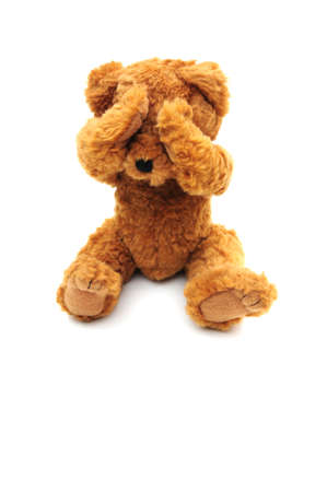 sad bearの写真素材
