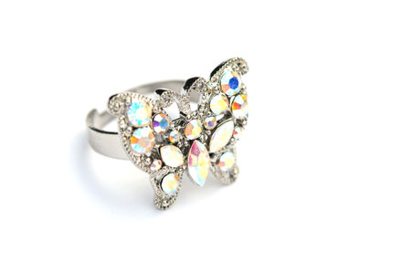 Butterfly ringの写真素材