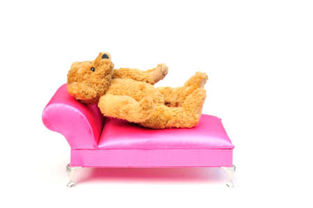 Teddy in therapyの写真素材