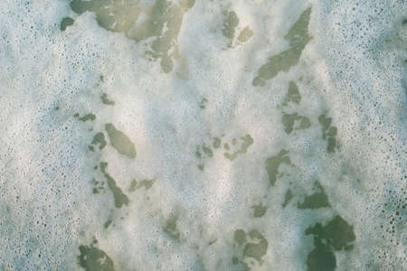 Patterns in Turquoise Sea Waterの写真素材