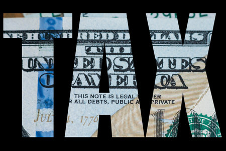 Macro close up of Ben Franklin's face on the US 100 dollar bill.
