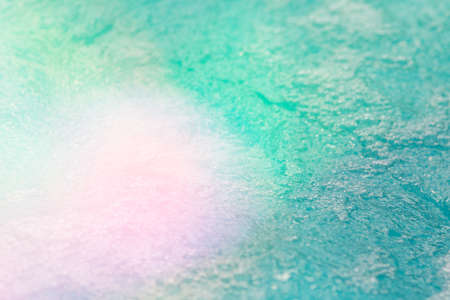 surface of blue swimming poolの写真素材