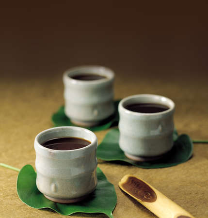 Traditional tea ceremony accessoriesの写真素材