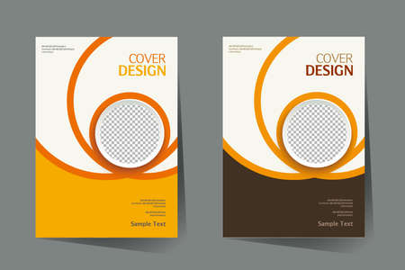 cover design for Annual report and Brochure, catalog, magazine.のイラスト素材
