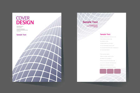 cover design for Annual report and Brochure, catalog, magazine.のイラスト素材