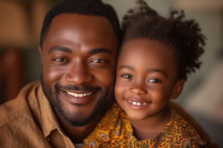 Daddy's Little Joy. Heartwarming Father-Daughter Bondの素材