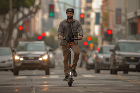 A close-up of a person's hands as they carefully place the needle on a vinyl record on a classic turntable, indicating a deep appreciation for analog musicの素材
