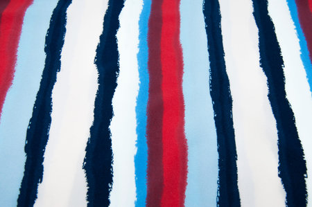 Colorful striped fabric texture