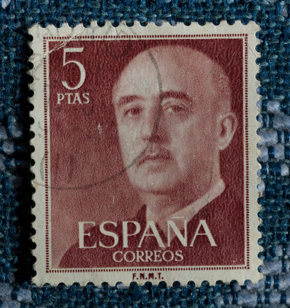 stamp of spainのeditorial素材