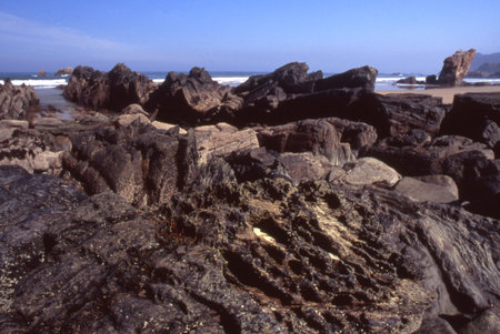 Views on the Asturian coast, Spain
