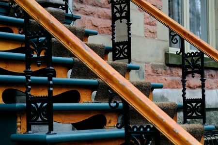 Montreal houses, Canadaの素材