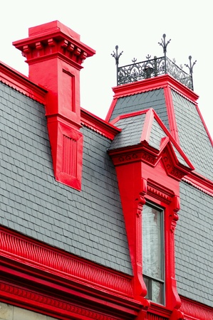 Montreal houses, Canadaの素材
