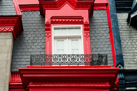 Montreal houses, Canadaの素材