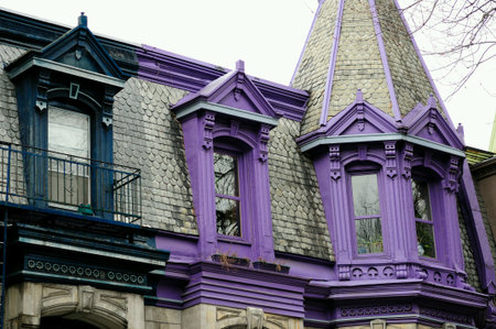 Montreal houses, Canada