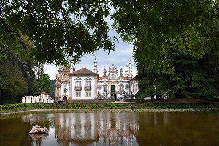 Palazzo di Mateus, or house of Mateus or manor / residence of Mateus is a historic baroque residence, April 2010のeditorial素材