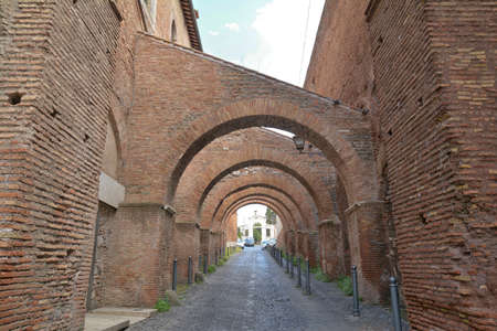 Historic center of the city of Rome, famous palaces and monuments, Rome, August 2018のeditorial素材