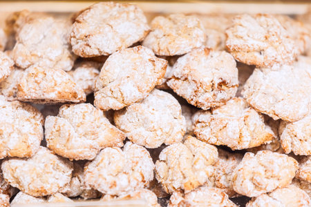 Italian oatmeal cookies with almonds