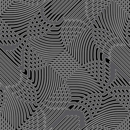 Abstract geometric grid ornament  Seamless pattern  Vector のイラスト素材