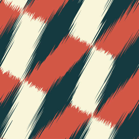 Abstract fragmentary edges geometric print  Seamless pattern  Vector のイラスト素材