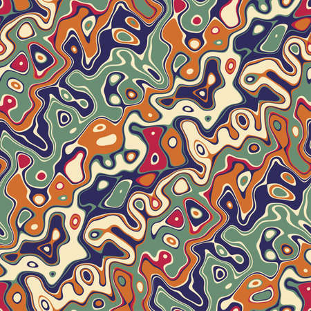 Abstract shapes seamless pattern のイラスト素材