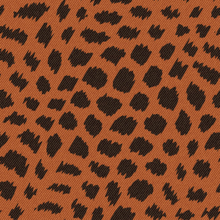 Abstract wild cat fur print  Seamless pattern  