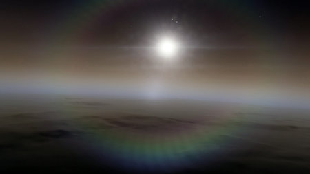 Mars. Astronomy and science concept. Space theme.