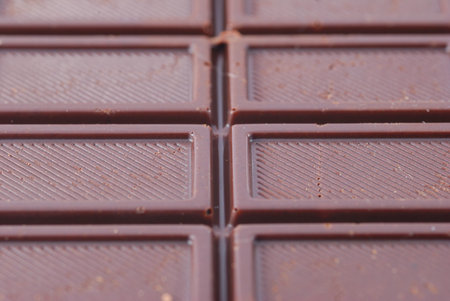 chocolate background, shallow dof
