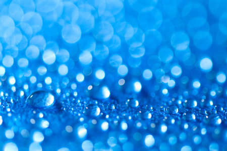 abstract shot of water dropsの写真素材