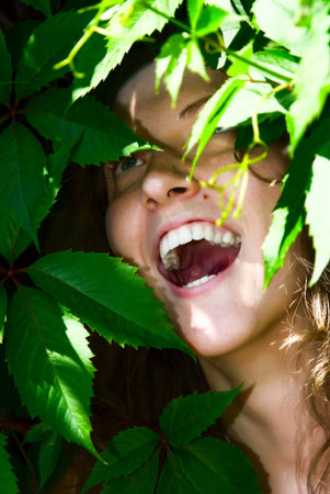 happy woman