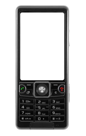 modern mobile phoneの写真素材