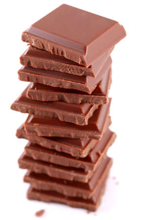 chocolate bars stackの写真素材