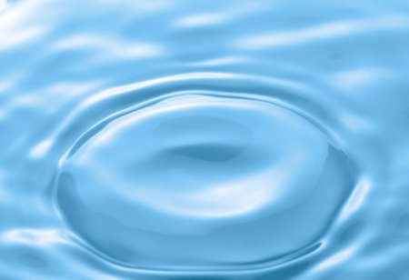 concentric ripples on waterの写真素材