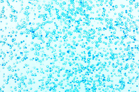 closeup of blue shower gel structure
の写真素材