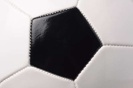 closeup of a football ball の写真素材