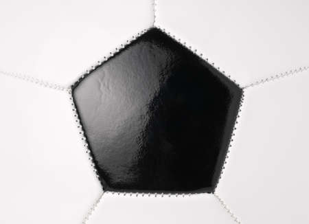 soccer ball macro shotの写真素材