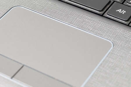 laptop touchpadの写真素材