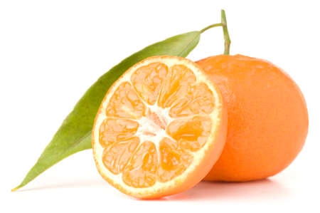 fresh mandarinの写真素材