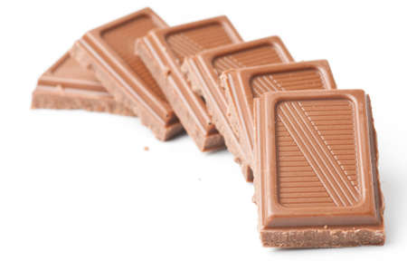 chocolate barsの写真素材