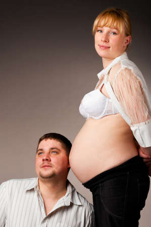 happy parentsの写真素材