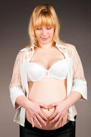 pregnant womanの写真素材