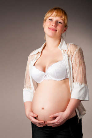 pregnant womanの写真素材