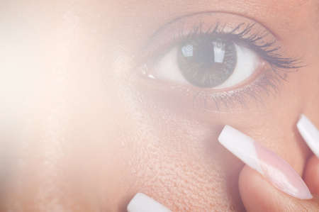 mulatto beautyの写真素材