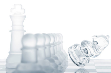 defending the kingの写真素材