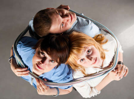 business trioの写真素材