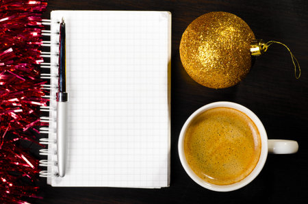 christmas at officeの写真素材