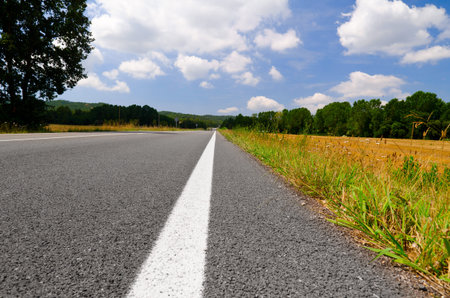 empty country road
