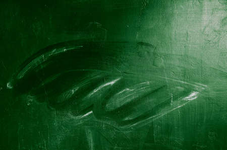 erased chalk boardの写真素材