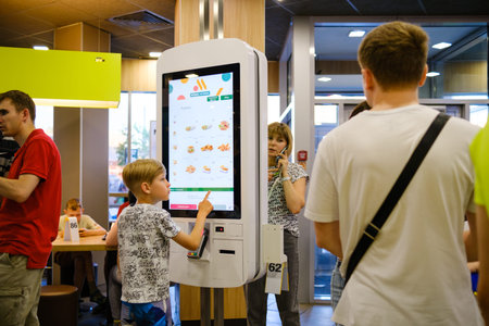 fast food restaurant Vkusno I Tochka