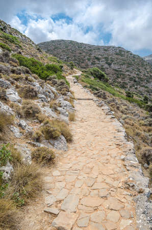 Mountain paved roadの写真素材