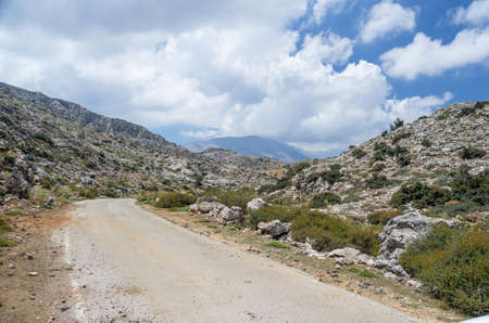 mountain roadの写真素材